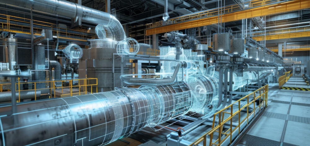 Digital twin technology creates virtual replicas of physical assets, enabling real-time monitoring, predictive maintenance, and optimization across industries