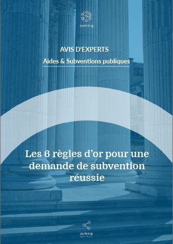 Cover image - Guide pour obtenir une subvention : les 6 règles d’or